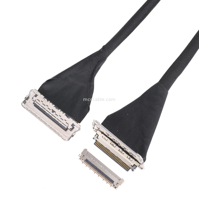 20679 0,4 mm Pitch 20pin 30pin 40pin 50pin Micro Coaxial Connector Horizontale richting