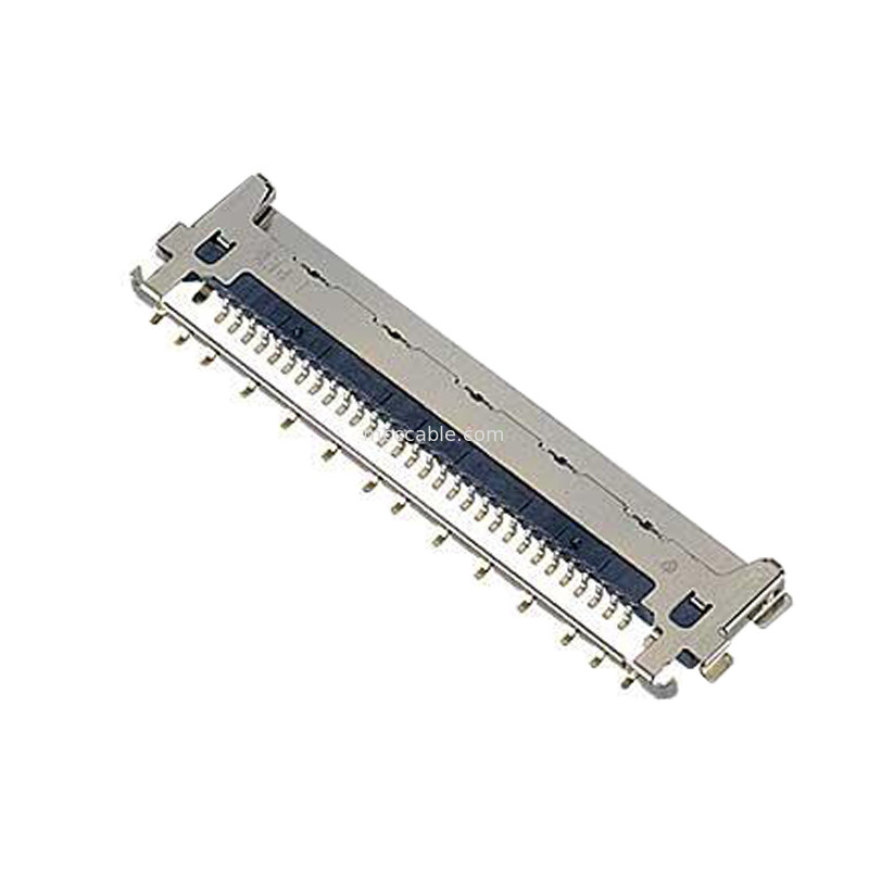 VS II 20846-020T 030T 040T 0,5 mm tussenlaag, horizontale paring micro-coaxiale connector