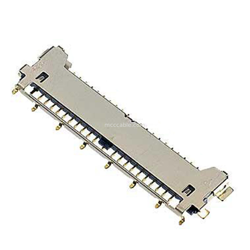lvds spelden schakelaartypes 40 lvds schakelaar 20977-040T 040E 01 Horizontale het koppelen type micro-Coaxiale schakelaar