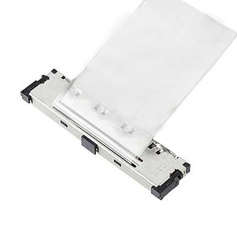 40P 20437 20438-040T-01 2496-040 20439-040E-01 Micro-koaxkabel aansluiting Verticale koppeling type micro-koaxconnector