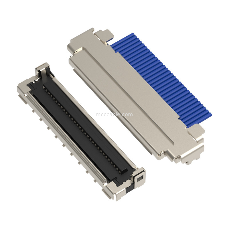 Microcoaxkabel 60P 20878-060t-01 Inlaat stekkeronderdelen Schelp behuizing slot dekking