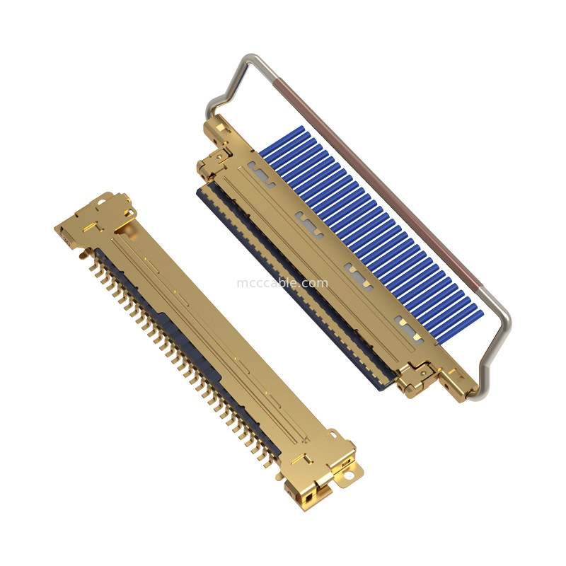20453-230T-03 0,5 mm pitch Horizontaal paringstype micro-coaxiaal connector