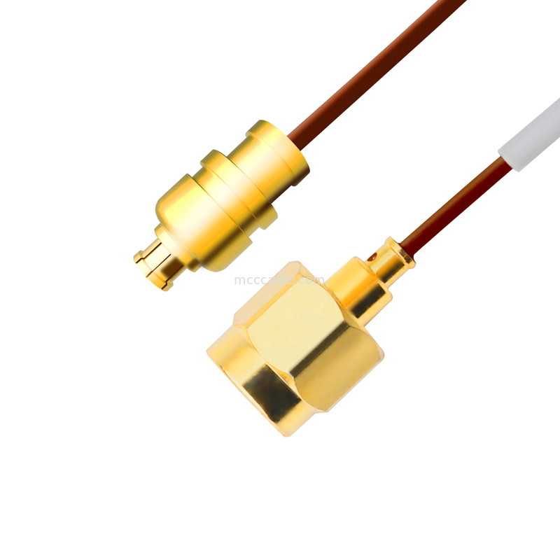 0,047 Semi Stijf van 5G overhaalt de Mannelijke Rechte Stop Te 1996771-1 van Kabelsma aan de Vrouwelijke Hefboom van Smpm