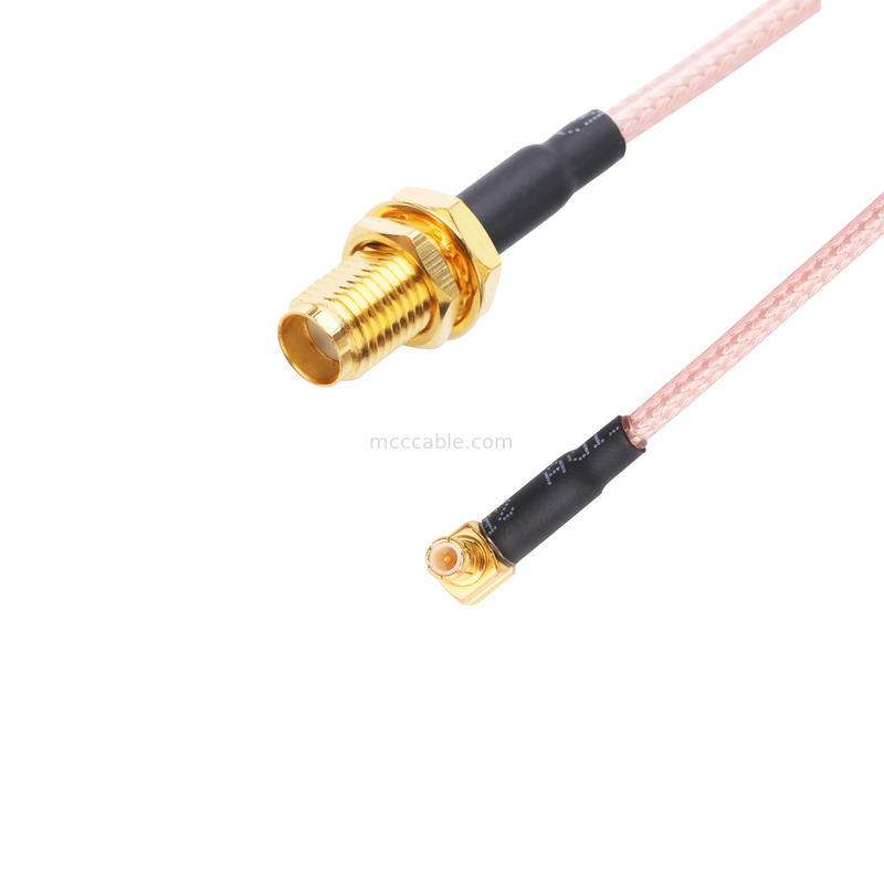 Rg316 de Coaxiale Kabel van de Kabelassemblage aan Rf-de kabel van de Schakelaarrohs samtec hoge snelheid