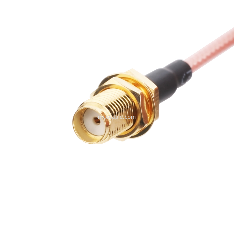 Rg316 de Coaxiale Kabel van de Kabelassemblage aan Rf-de kabel van de Schakelaarrohs samtec hoge snelheid