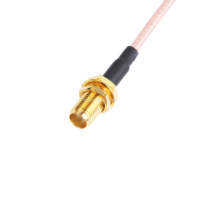 Rg316 de Coaxiale Kabel van de Kabelassemblage aan Rf-de kabel van de Schakelaarrohs samtec hoge snelheid