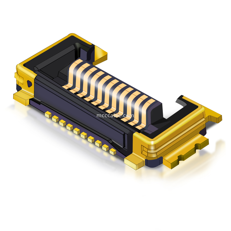 LVDS-KABEL 10P 0,35 mm Pitch 20857-010T-01 KABELVESTELING VAN DRAADPLOG micro coaxkabel