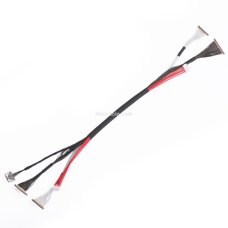 20531 50P Verticale koppeling Micro Coaxial Cable 20531-050t-02 0,25mm rechthoekige connector