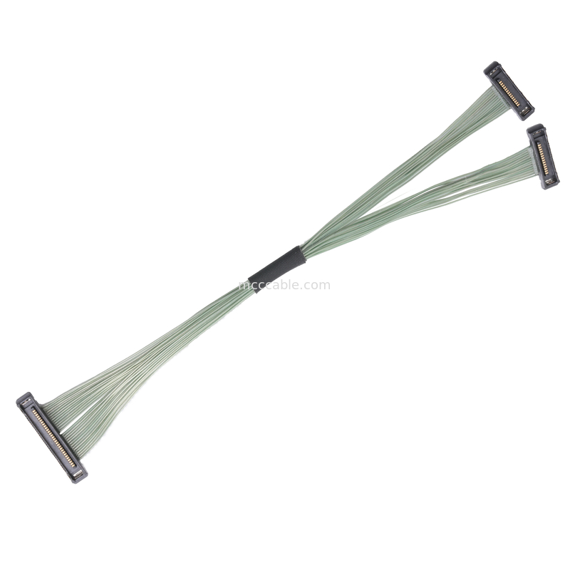 35P Micro coaxkabel 20380-035T-06 LVDS-connector 0,4 mm Pitch Rechthoek