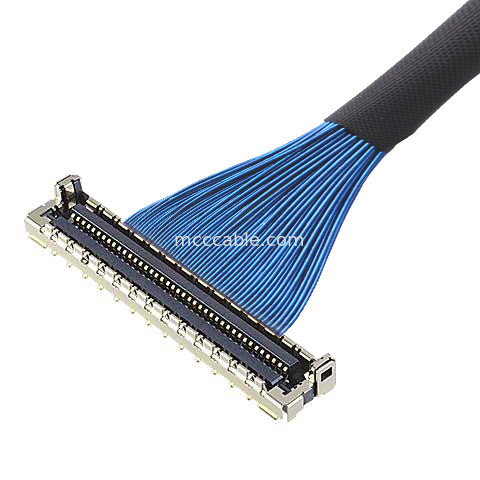 Microcoaxkabel 60P 20878-060t-01 Inlaat stekkeronderdelen Schelp behuizing slot dekking