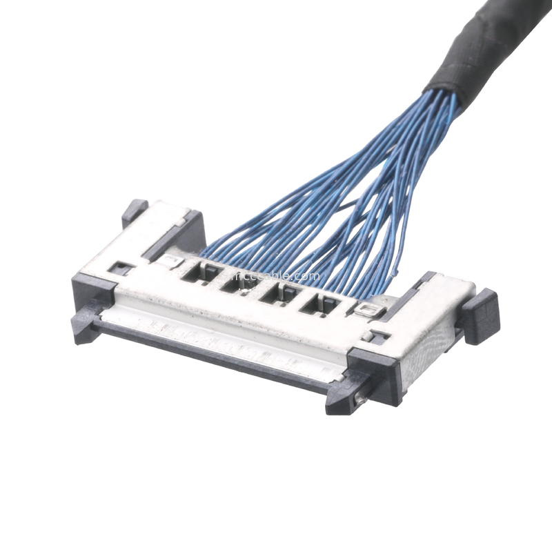 JAE FI-RE31CL aan de Kabel van FI RE31CL LCD Lvds paste kabelassemblage 0.3mm de uitrusting van de hoogte aan molex draad
