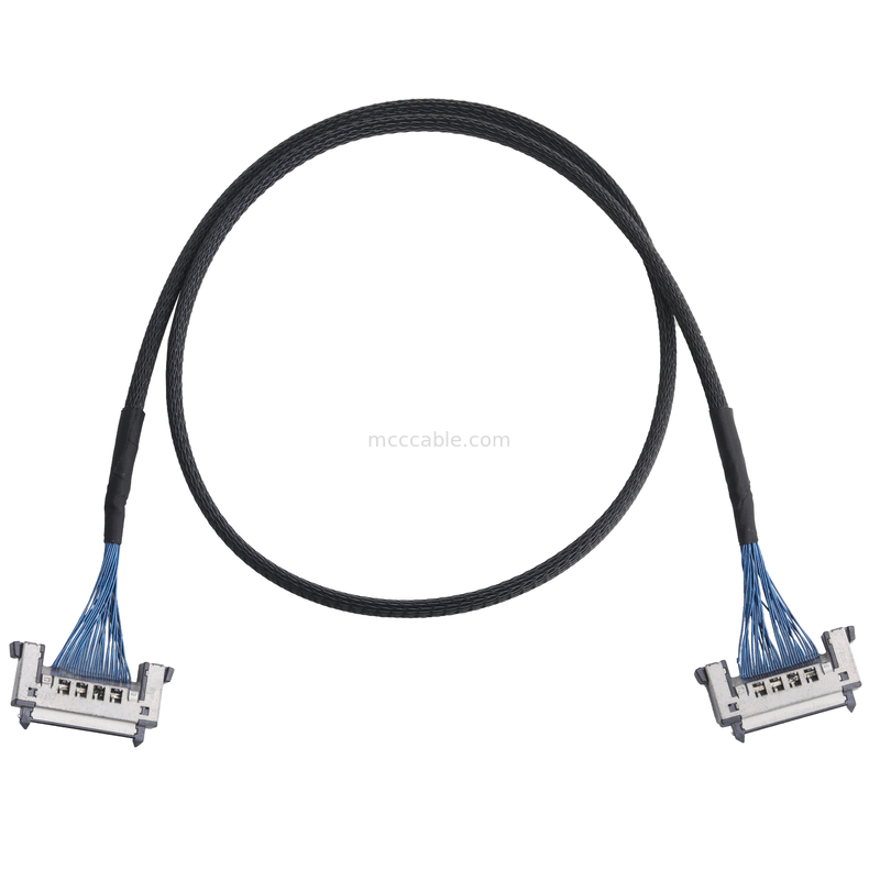 JAE FI-RE31CL aan de Kabel van FI RE31CL LCD Lvds paste kabelassemblage 0.3mm de uitrusting van de hoogte aan molex draad