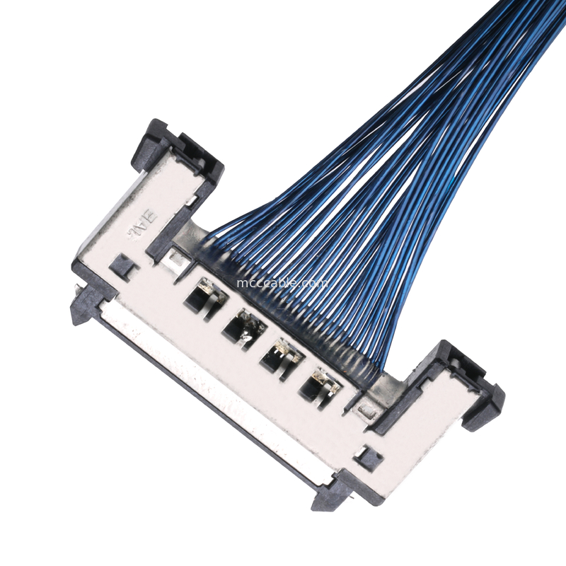 JAE FI-RE31CL aan de Kabel van FI RE31CL LCD Lvds paste kabelassemblage 0.3mm de uitrusting van de hoogte aan molex draad