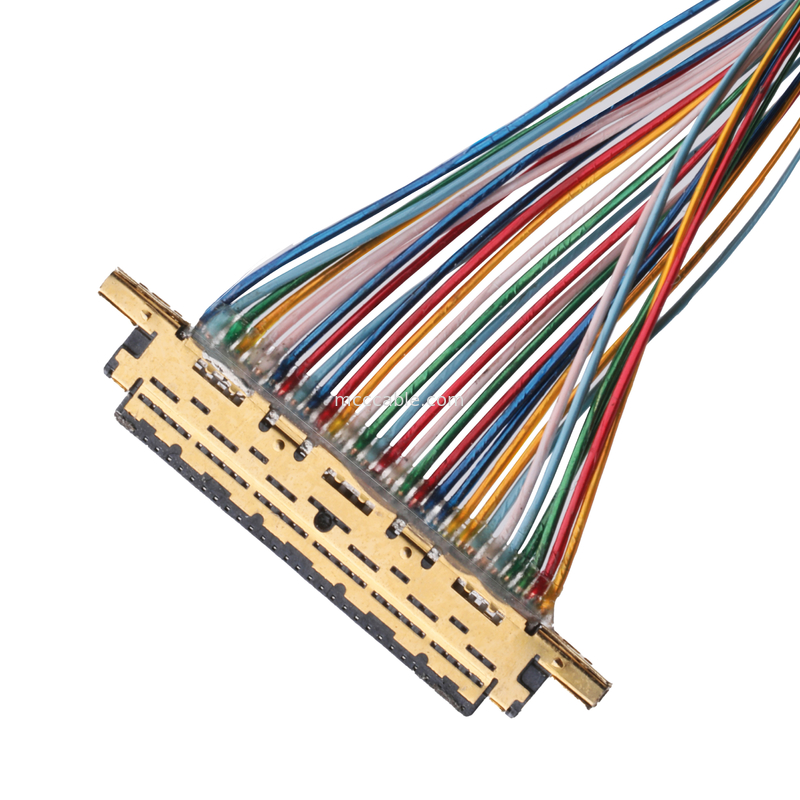 Type-C USB 3.0 tot 20453-230T-03 Kabels die zijn gemaakt om coaxial connector aan Micro USB te meten