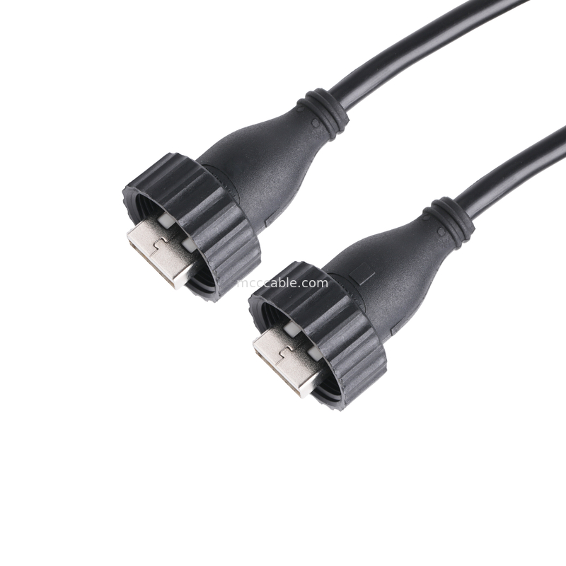 USB2.0 een Type Mannelijk Type A AAN het Type van USB2.0 Mannelijke A Industriële Schakelaarkabel