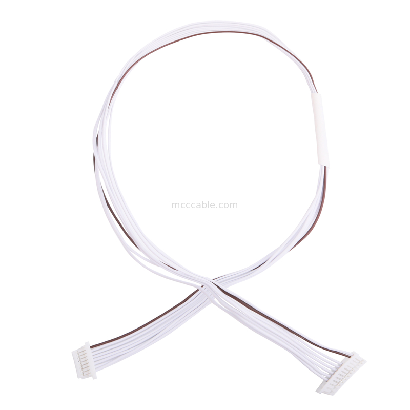0.80mm 8 van de de Kabelassemblage van SPELDpvc LVDS de Draaduitrusting JST shr-08v-s-B