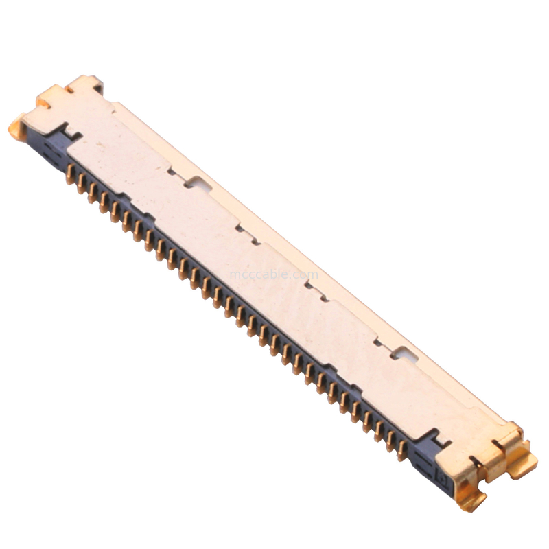 De jaren '30 Lvds 30 Pin Connector Cable 0.4mm van DF81 30P SHL Hoogte aan Coaxiale Micro