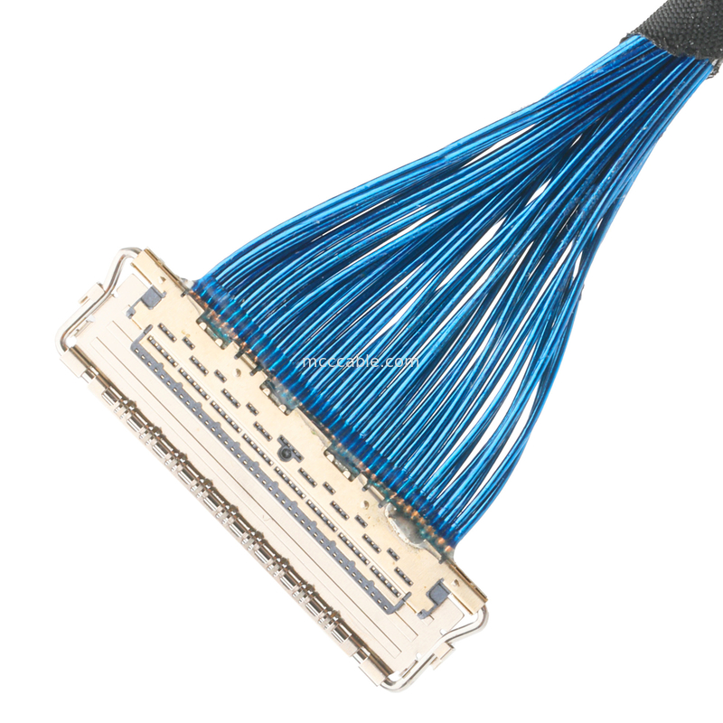 40P EDP Kabel 20679-040T-01 0.4mm Pitch horizontale paring type Aanpassen OEM/ODM ROHS