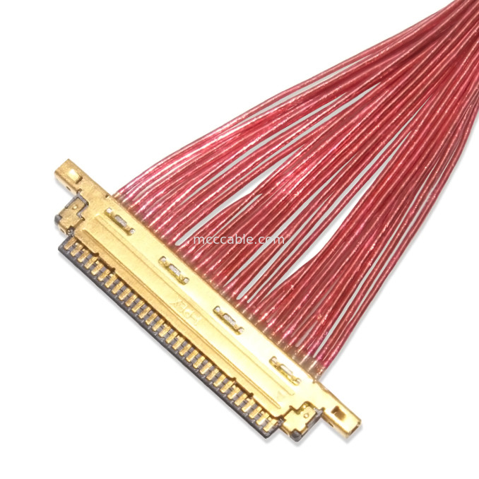 SGC EDP LVDS Coaxial Cable 0.5mm Pitch 20453-330t-13 tot 20453-340t-13 30P 40P maatwerk OEM/ODM