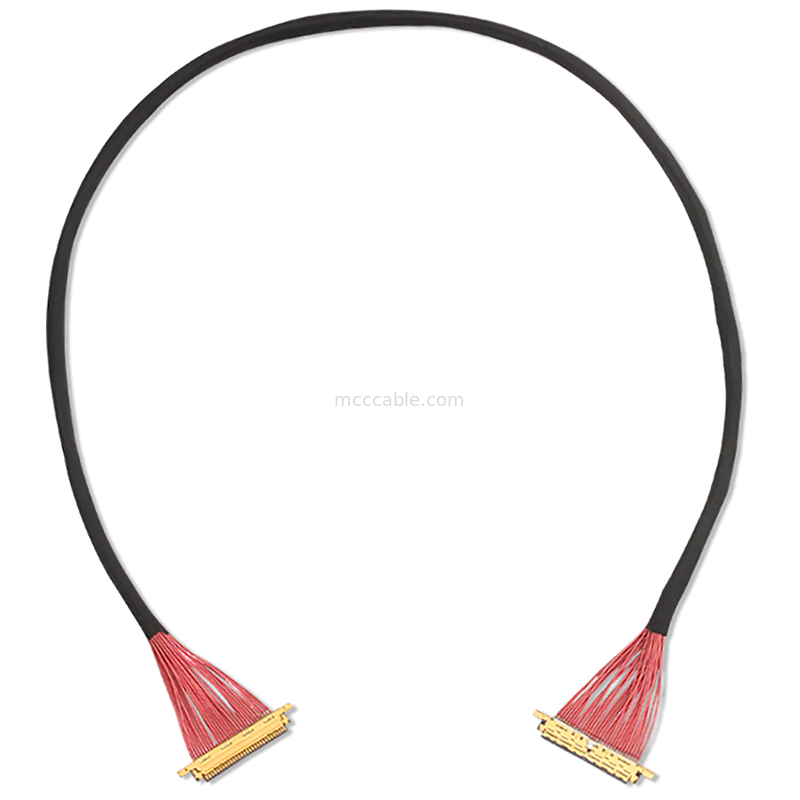 SGC EDP LVDS Coaxial Cable 0.5mm Pitch 20453-330t-13 tot 20453-340t-13 30P 40P maatwerk OEM/ODM