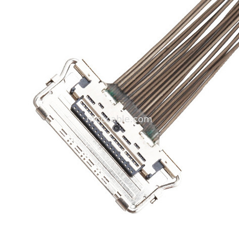 0.4mm van de Micro- van  20679-20p van de Hoogtelvds de INFORMATICAkabel Coaxiale schakelaar lvdsvertoning
