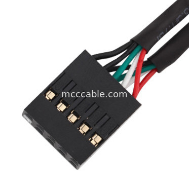 28AWG van de LEIDENE de Assemblage JST phr-5P Uitrustingskabel AAN de Hoogte van SH1.0 5P 1.0mm
