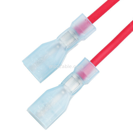6 speld 100mm de Uitrustingsassemblage Molex 1722582106 tot 4 Pin TE 208130-1 van de Lengtedraad