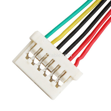 Van de Hoogteuren DF14 Lvds van 6DS 1.25mm de Kabelassemblage die de schakelaar van de 6 Speld lvds vertoning plooien