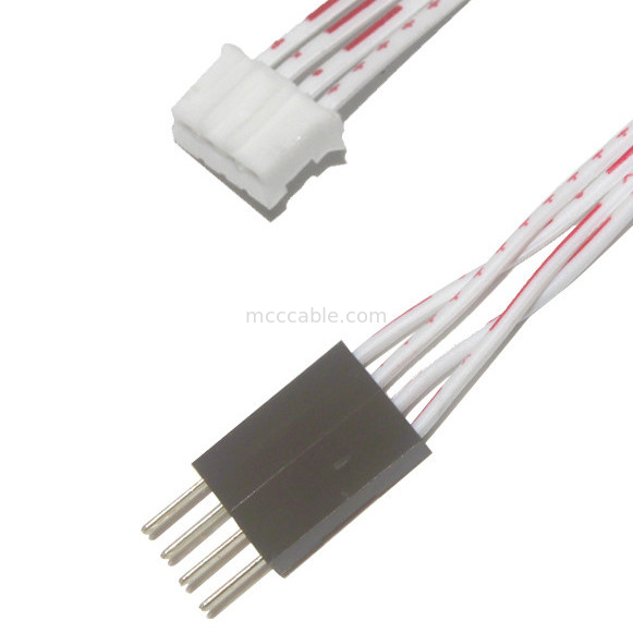 4 de Schakelaar van Pin Flat Flexible Ribbon Cable Dupont voor Rc-Helikopter Modelkabel
