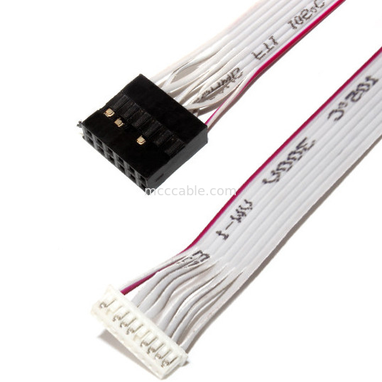 IDC 12 PIN Flat Flexible Ribbon Cable DF19 AAN JST rf voor PCBA-machtskabel