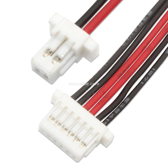 Verpakken en verzenden 1,0 van de Jstkabel AAN DRAAD 500MM van 6Pin SH1.0 Jst-Schakelaar aan de 3mm Ingeblikte Uitrusting van de Douanedraad