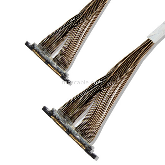 0.3mm Micro Coaxial Cable DF56 26P 0.3SD Voor Drone Camera connector en mechanische aansluiting