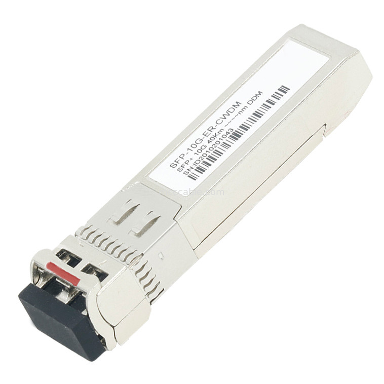 SFP-10g-ER-CWDM 40km DDM Gesteund vezelkanaal sFP voor Ethernet