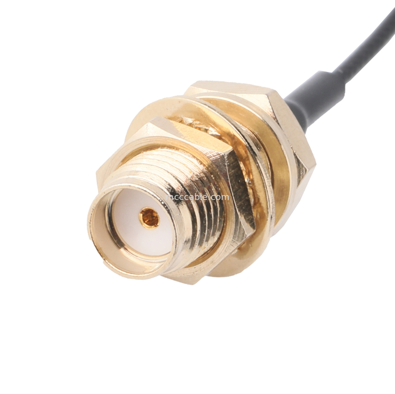 Connector Adapters OEM ODM RF Coaxial Cable Connector Adapter SMA-F-Jack naar Custom Plug