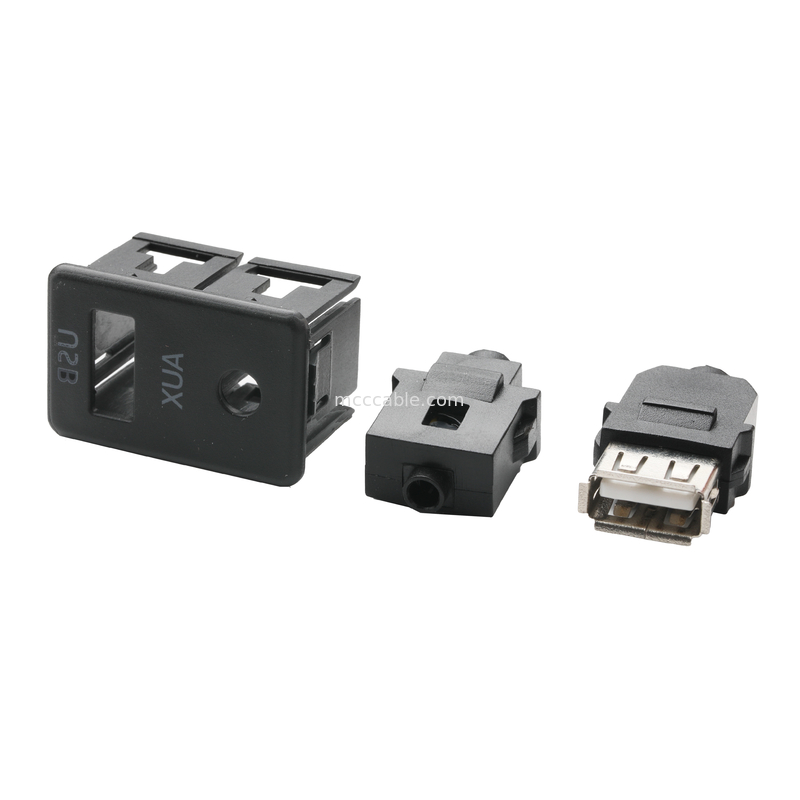 Mannelijke de Uitbreidingskabel Jack 3.5mm van ISOBUS AUX Stereo-installatie voor de Contactdooskabel van O Jack USB