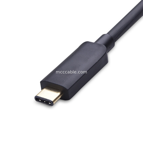 USB Type C Man tot Dvi I Vrouwelijke Adapter voor LCD-camera projectie