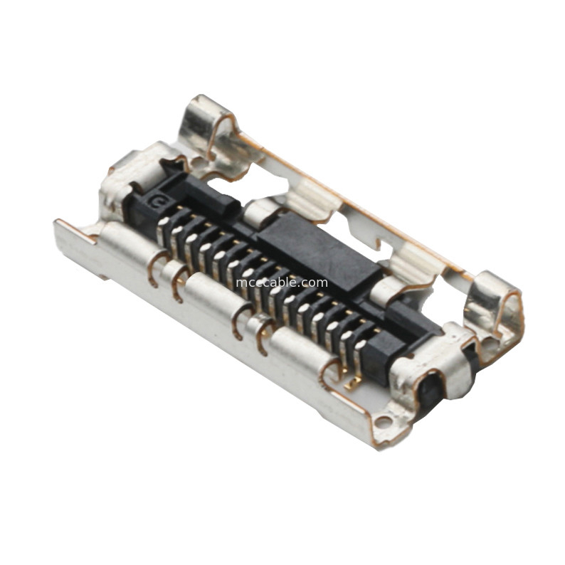 15 pin  LVDS EDP DF36A-15S-0.4V Micro Coax Kabel Assemblage Connector