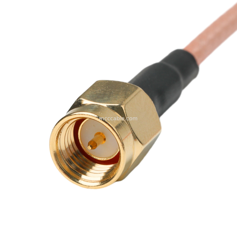 Oem / Odm Rg316 Kabelverbinding Sma Vrouwelijke Schot Jack naar Mannelijke Rechte Plug