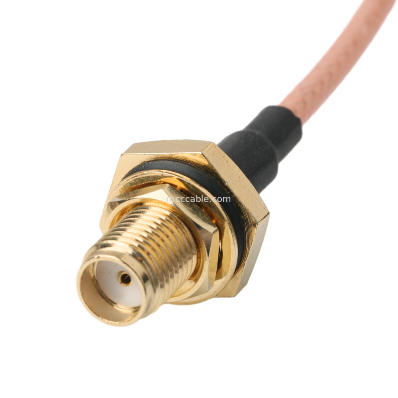 Oem / Odm Rg316 Kabelverbinding Sma Vrouwelijke Schot Jack naar Mannelijke Rechte Plug