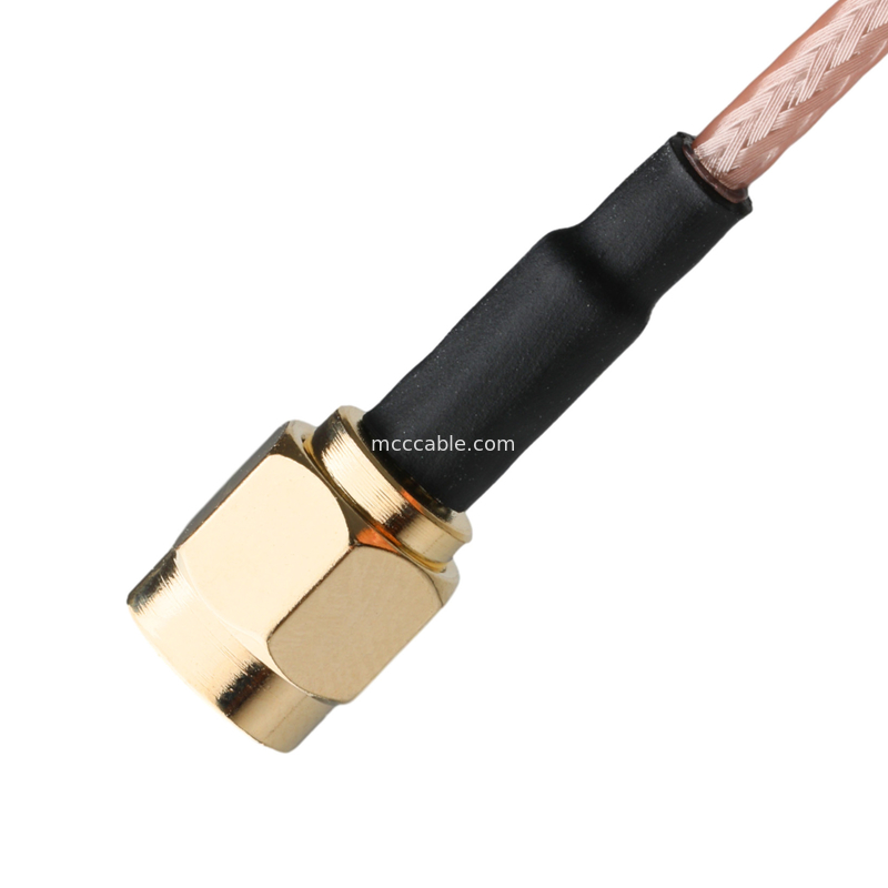 Oem / Odm Rg316 Kabelverbinding Sma Vrouwelijke Schot Jack naar Mannelijke Rechte Plug