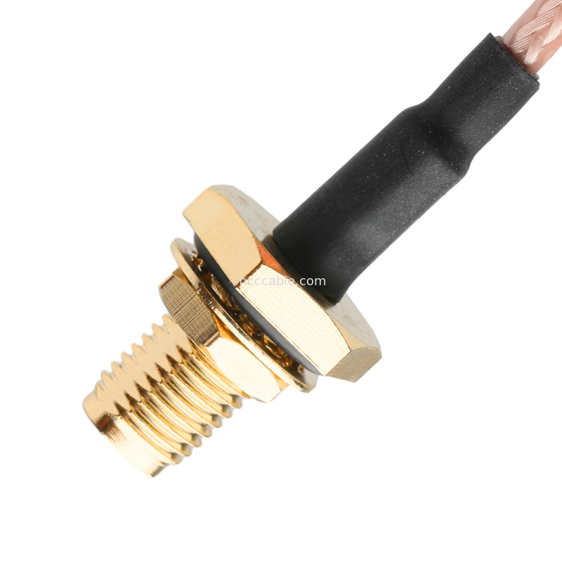 Oem / Odm Rg316 Kabelverbinding Sma Vrouwelijke Schot Jack naar Mannelijke Rechte Plug