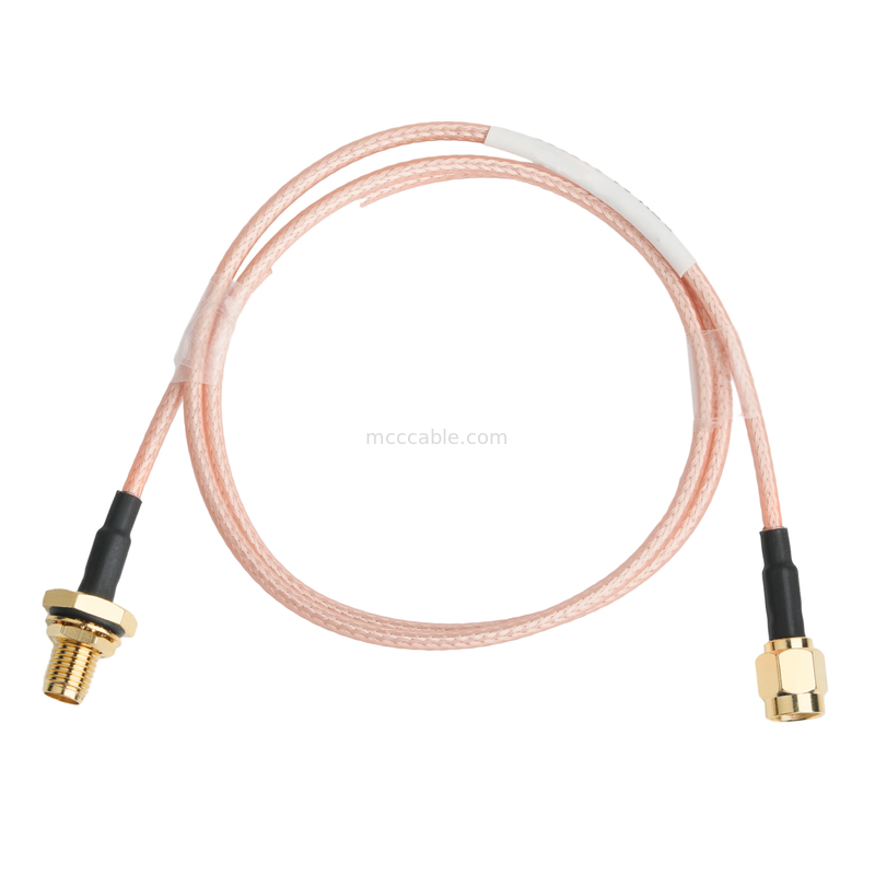Oem / Odm Rg316 Kabelverbinding Sma Vrouwelijke Schot Jack naar Mannelijke Rechte Plug