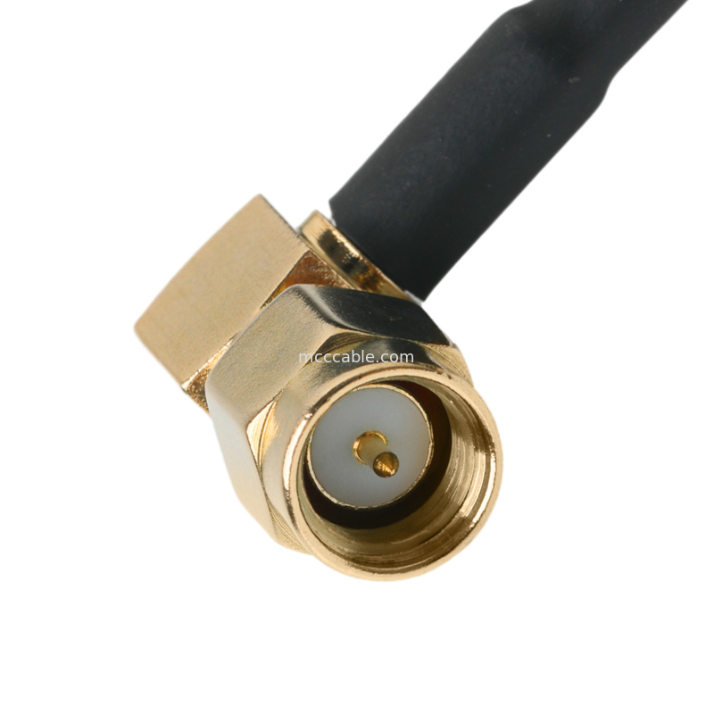 Ip67 Rohs Custom Coax Cable Ra Sma Plug Rechte Hoek Plug Rg316
