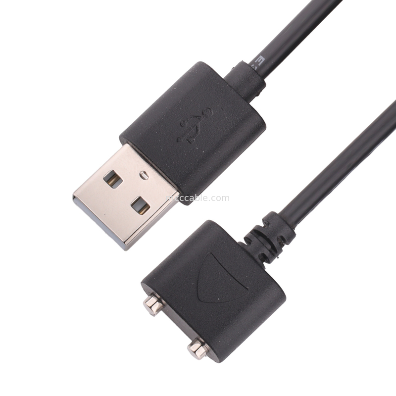 Magnetische aansluiting op USB 2.0 A / M 4p Ld Penatural Hf Wit Pvc 45p Rohs
