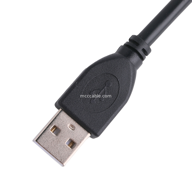 UL Printer Connector Cable Usb 2.0 Type A tot Type B Vergrendeling