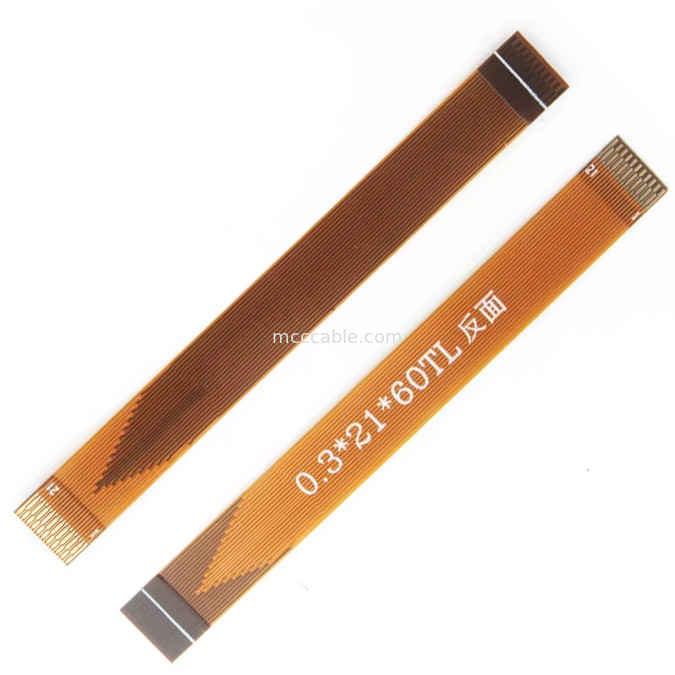 21 speldffc FPC Kabel, Flexibele Vlakke Kabel 0.3mm van FPC de schakelaar van de Hoogte lvds vertoning