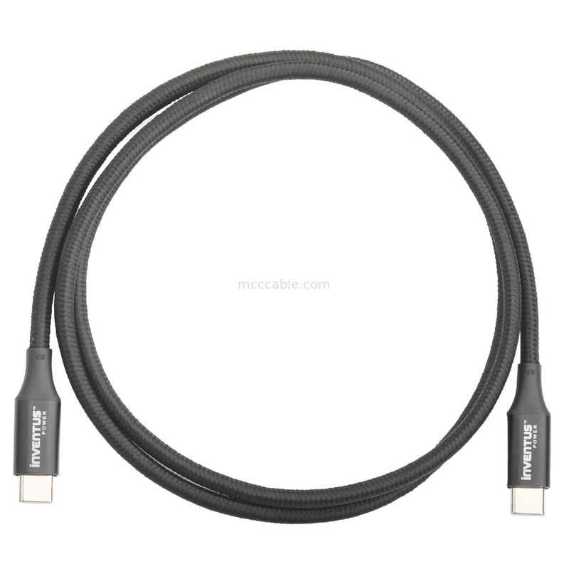 USB Type C tot USB Type C High Speed USB Extension Cable met gebreide maas