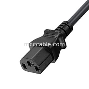 C13 To Uk Plug Power Cord Bs1363 18awg 250v Lengte Geschikt voor de meeste computers, printers en andere apparaten