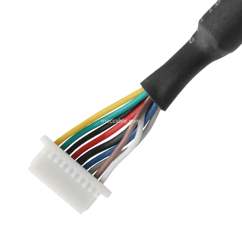 IP67 waterdicht connector M16 Vrouwelijk tot SH1.0 9P UL 2464 28AWG*4PR+AEB Kabel ROHS
