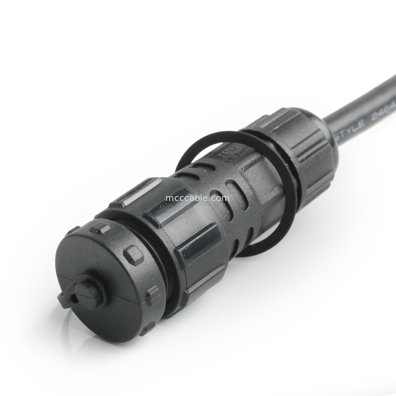 IP67 waterdicht connector M16 Vrouwelijk tot SH1.0 9P UL 2464 28AWG*4PR+AEB Kabel ROHS